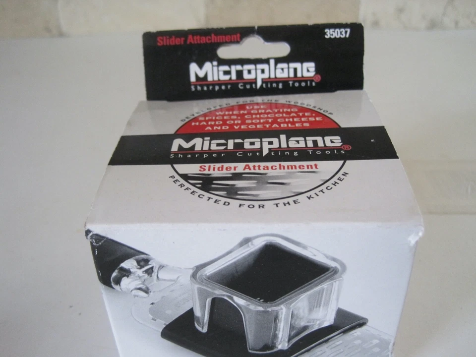 Accesorio Deslizante Microplane Especias Chocolate Queso Vegetal Nuevo en Caja Foto 4 de 4