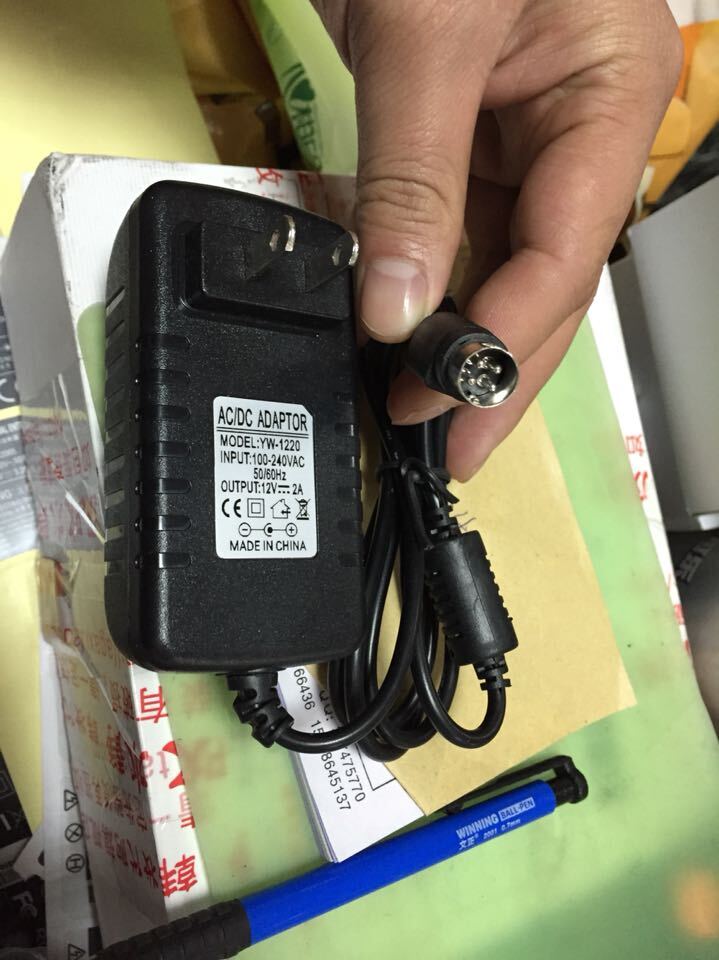 AC/DC Adapter For YW-1220 Power Supply 12V 2A 4Pin With AU Plug | eBay ...