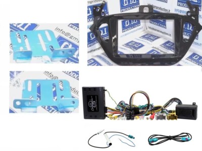 Set Panneau écran Et Commandes Volant Pour Opel Corsa 2015 / Adam - Neuf