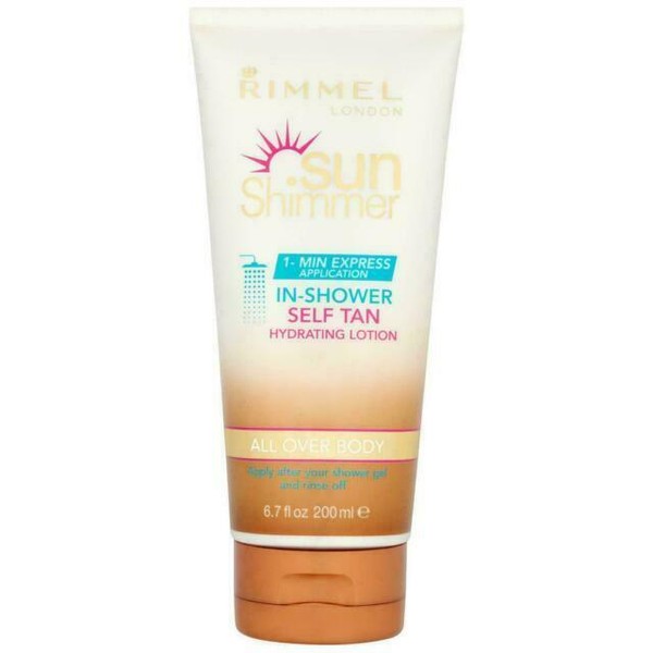 Rimmel Sunshimmer InShower Self Tan Hydrating Lotion 200ml (518747