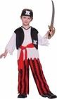 Forum Novelties Child Pirate Costume, First Mate, Buccaneer, Small 4-6 or Large