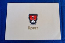Brochure brochure Rover SD1 2600 3500 V8 2nd series from 82 A4 20s.  D 213/1 BEIGE
