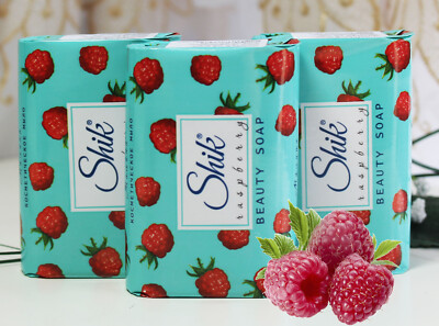 3x70g Shik Kosmetische Seife Himbeere Beauty Soap Raspberry Мыло малина