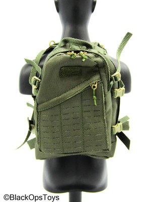 1/6 Scale Toy Task Force 58 PO1 Brad - Green MOLLE Backpack