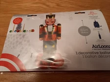Airloonz Festive Nutcracker Tall Balloon. Christmas balloon. 