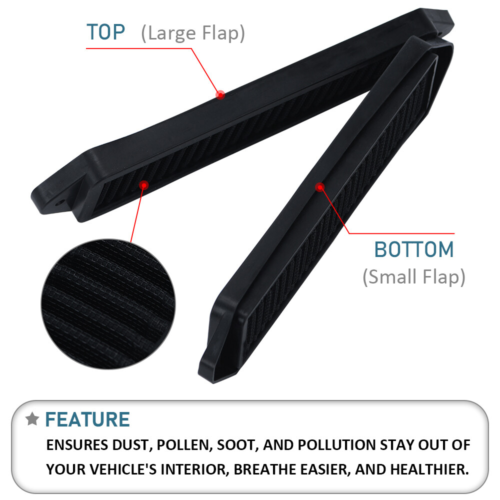 Filtres à Air De Capot (Cowl) Pour BMW Série 1 (E81/82/87/88), Série 3 (E90/91/92/93) Et X1 (E84)