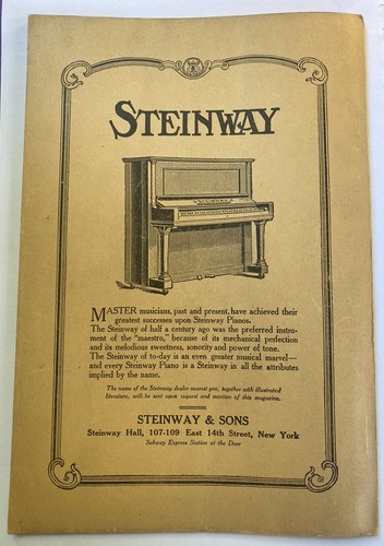 Vintage 1920s Chicago Grand Opera Company Libretto Program Book for Martha - Picture 3 of 3