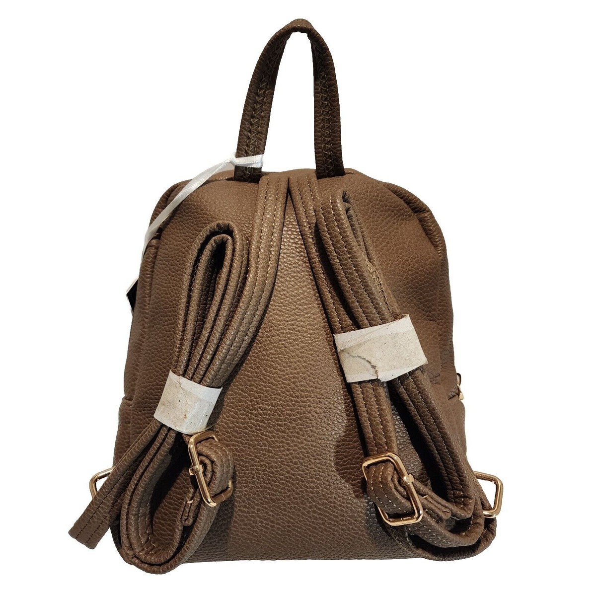 Gorgeous LA TERRE VEGAN BACKPACK BAG. La Terre Fashion Vegan Leather Backpack Purse Zipper Pockets  main image 2