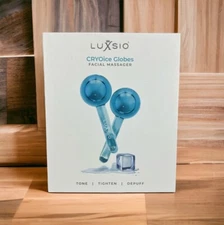 Facial Massagers Ice Globe by LuXsio Tightens Relieves Face/Under eye Circles