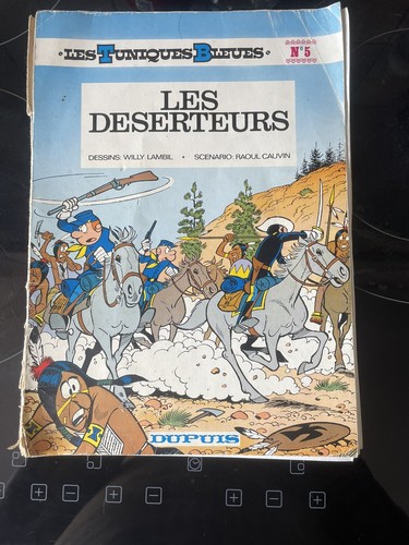 Willy Lambil Les Tuniques Bleues sérigraphie - Amazonie BD Librairie BD