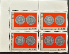 Per&uacute; 1992 8 reales de plata Ceca Lima 1568. Primera moneda peruana.
