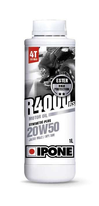 Huile R4000 RS 20W50 résout surchauffe moteur et bruits mécaniques moto 1L