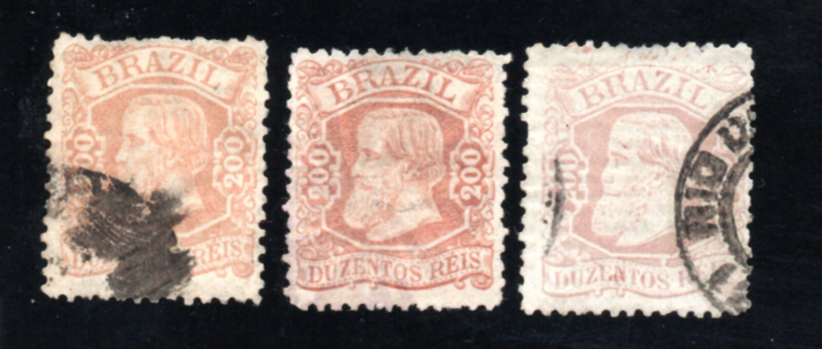 Brazil - Sc# 81, 84, 85 Used       /        Lot 1024015