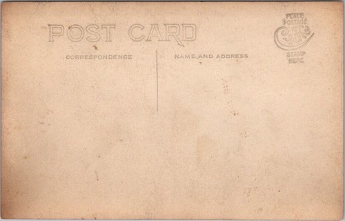 Foto postal real de la década de 1910 RPPC gran multitud en "JOSEPH'S SCHOOL" ubicación desconocida - Imagen 2 de 2
