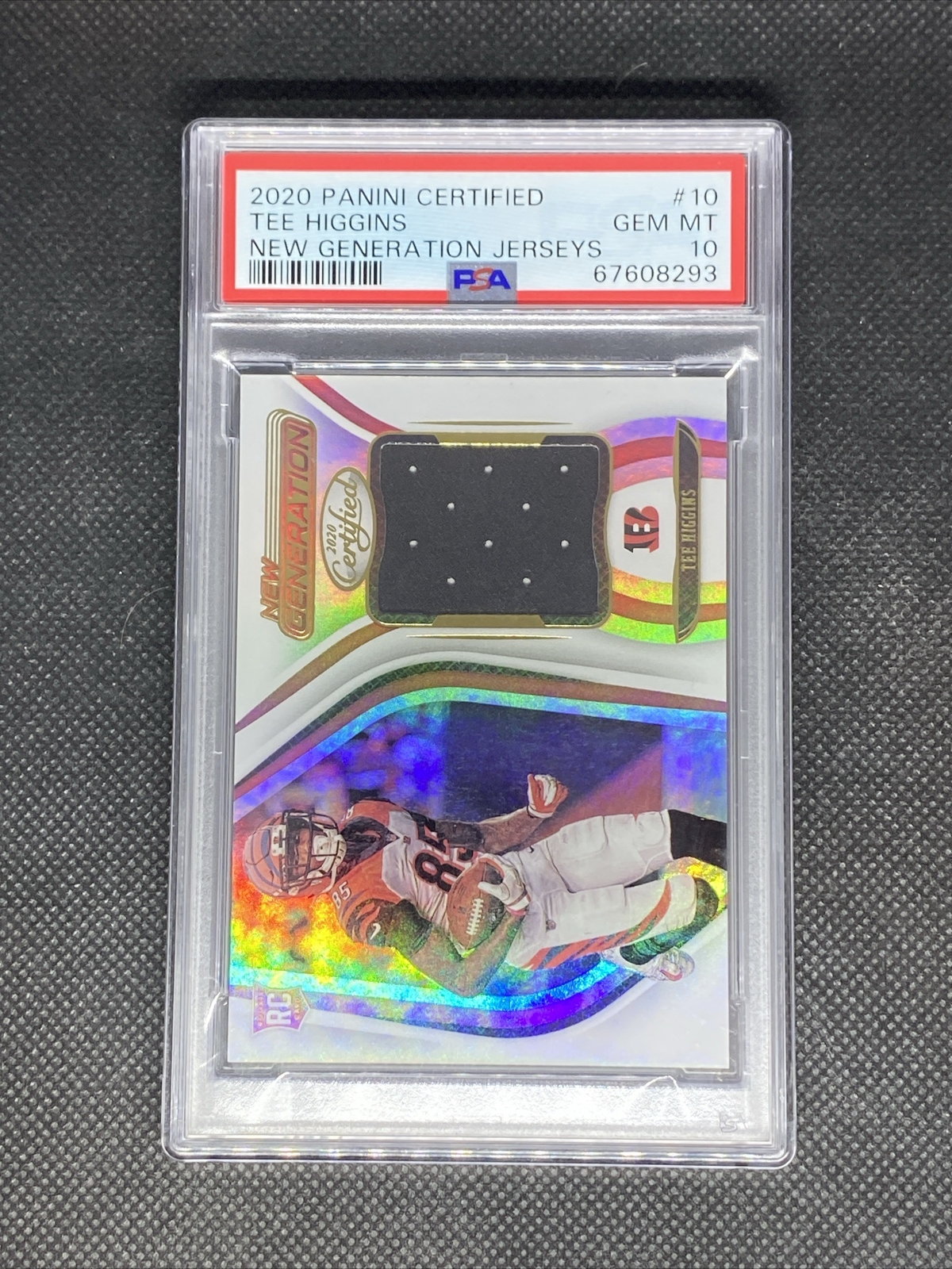 Tee Higgins Panini Certified New Generation Jerseys #10 Base