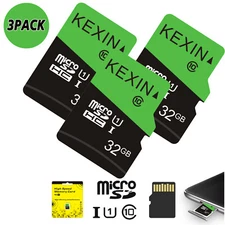 1x3x5x 32GB Mini Micro SD Card Ultra Memory TF Cards SDHC Class 10 Phone Camera
