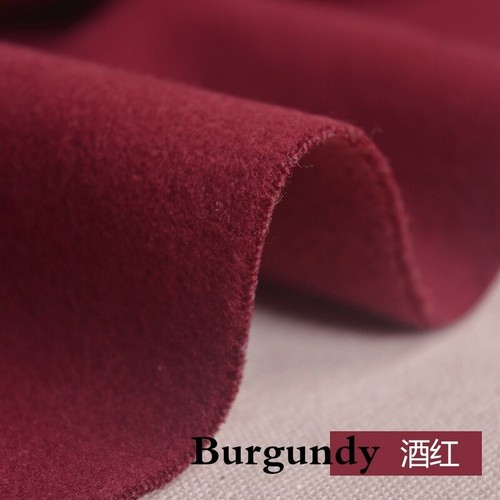 Faux Wool Felt Fabric 1.33mm Thickness Plain for Suit Coat Hat 100*150CM Costume - Picture 13 of 29