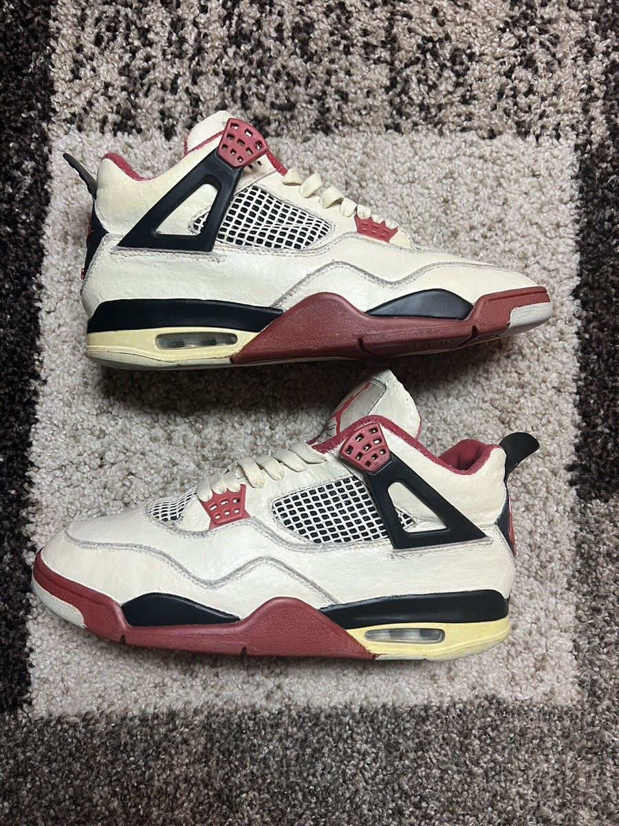 nike air jordan 4 fire red 1989