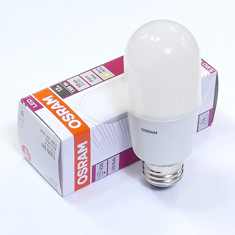 Buy 12W E27 A60 180° LED Bulb for Lamps - OSRAM CHIP Color