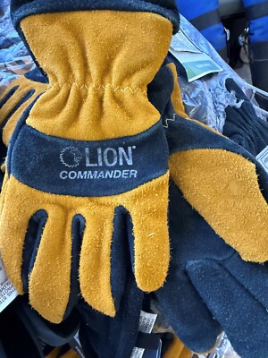 LION COMMANDER FIRE FIGHTING GLOVES SIZE XL