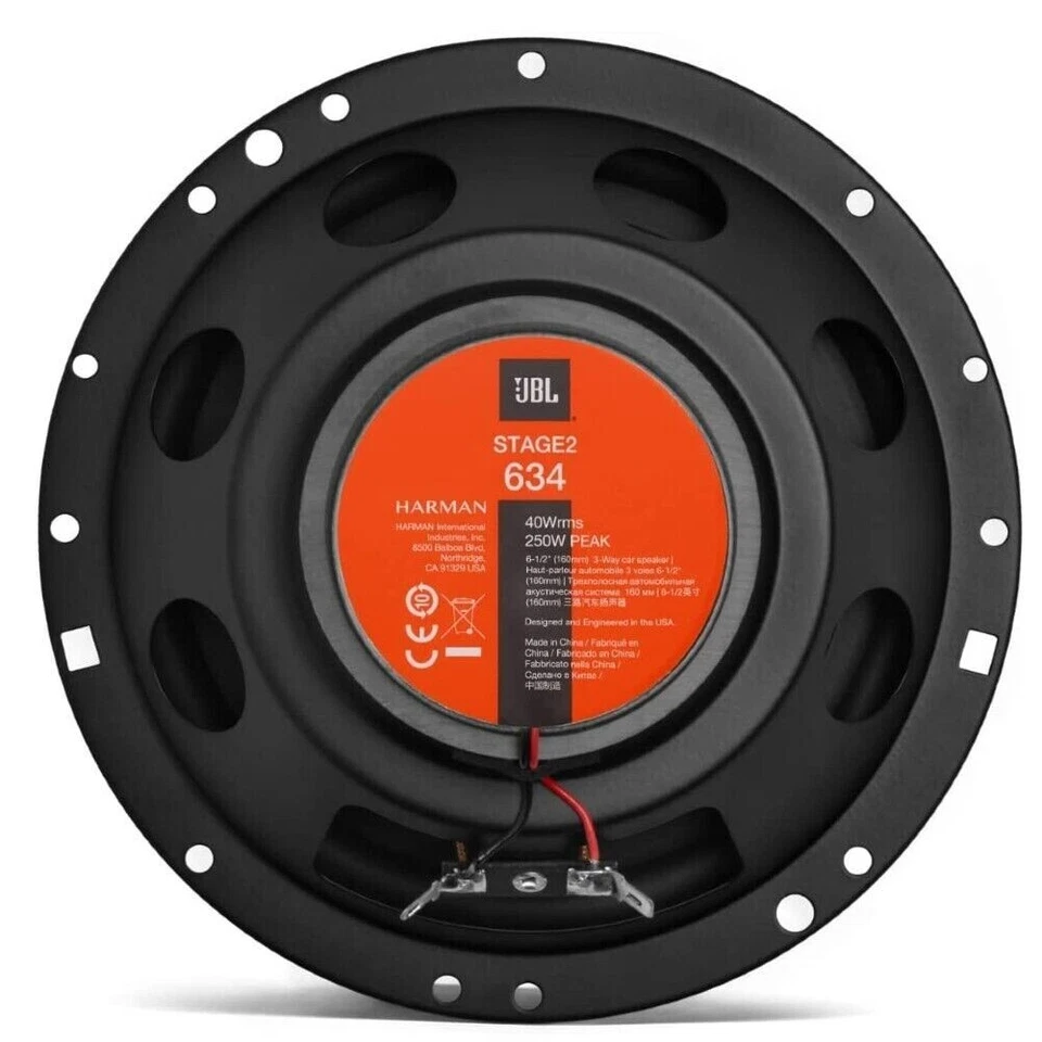 Actualización de altavoces de puerta delantera y trasera JBL Stage para Dodge RAM 1500.2500 2002-2008 Foto 3 de 4