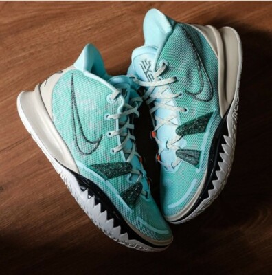 Nike Kyrie 7 Copa Blue Grey Rattan White CQ9326-402 Men's 16