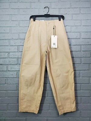 Levi's Utility Pleated Balloon Pant Khaki Women's Size 27 High Waist Crisp  Twill | eBay