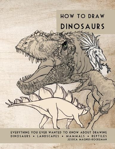 Thumbnail - Jessica Rockeman How To Draw Dinosaurs (taschenbuch)