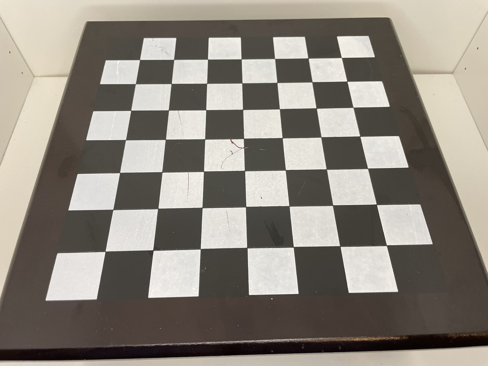Wooden Chess Board 15in1 Game Center As Seen On TV Game Pieces Are