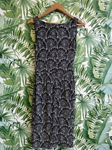 Phase Eight black and white patterned dress size 8 - Picture 3 of 8