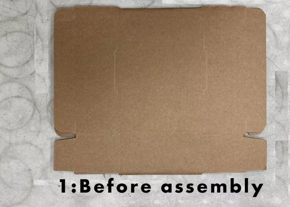 12x10x3 TAPE FREE 50pc Packaging Box Perfect For Trading Cards, Books, Etc - Image 3 of 4