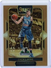 2016/17 Panini Select Courtside Copper #209 Zach Lavine #08/49 Jersey Number