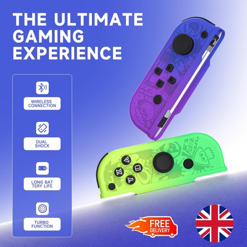 Left & Right Wireless Pair Gamepad Joypad For Nintendo Switch Joy Con Controller - Picture 5 of 16