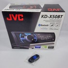 JVC KD-X50BT Car Stereo Box & Remote RM-RK52 Only NO MEDIA RECEIVER INCLUDED