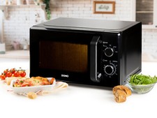 Kleine Retro Mikrowellen, Microwave coole Microwellen mit Timer & Auftaufunktion