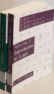 Logic, Language, and Meaning (2 vols.cpl./ 2 Bände KOMPLETT) - Vol.I: Introducti