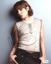Noomi Rapace Prometheus Autographed Signed 8x10 Photo ACOA