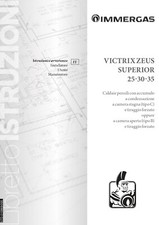 Manuale installazione e d'uso utente caldaia Immergas Victrix Superior 25 30 35
