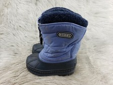 SOREL Kootenay Blue Winter Boots Little Kids Size 7