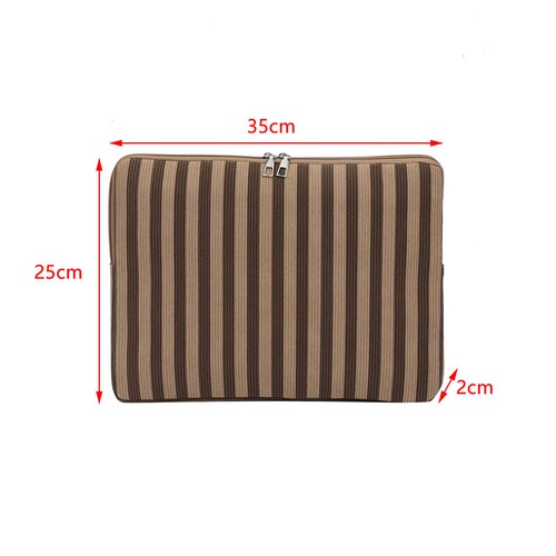 Stripe Protective Laptop --Computerhülsenbeutel für MacBook für Lenovo ThinkPad - Photo 18/20