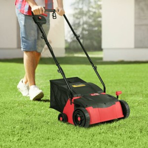 Elektro-Vertikutierer Rasenlüfter 400W/ 32cm Arbeitsbereit/ 30L