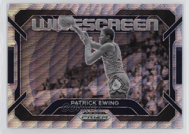2024-25 Panini Prizm Draft Picks Widescreen Wave 25/99 Patrick Ewing #15 HOF 3s8