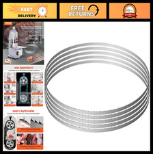 Meat Bandsaw Blades 65x0.6x0.02" - 5 Pack, Carbon Steel, 3 TPI, Rust-Proof, Repl