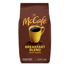MCCAFE BREAKFAST BLEND LIGHT ROAST GROUND COFFEE 12OZ