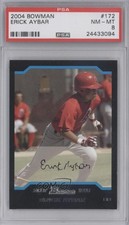 2004 Bowman First Year Erick Aybar #172 PSA 8 m5x