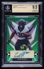 2021 Leaf Valiant /99 Chuba Hubbard #BA-CH1 BGS 9.5 GEM MINT Auto 0c3