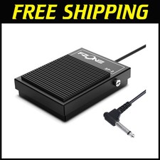 Non-Slip Compact Sustain Pedal with Polarity Switch