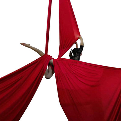 Dasking Aerial Silks Starter Kit - Durable 11Yards Of Aerial Yoga Hammock