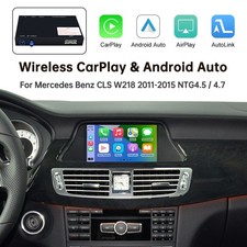 Wireless CarPlay Android Auto f&uuml;r Mercedes Benz CLS W218 GLK X204 SLK R172 NTG4.