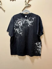 Y2K Vintage Graphic Grunge Gothic Affliction Style Men’s T Shirt Size XL